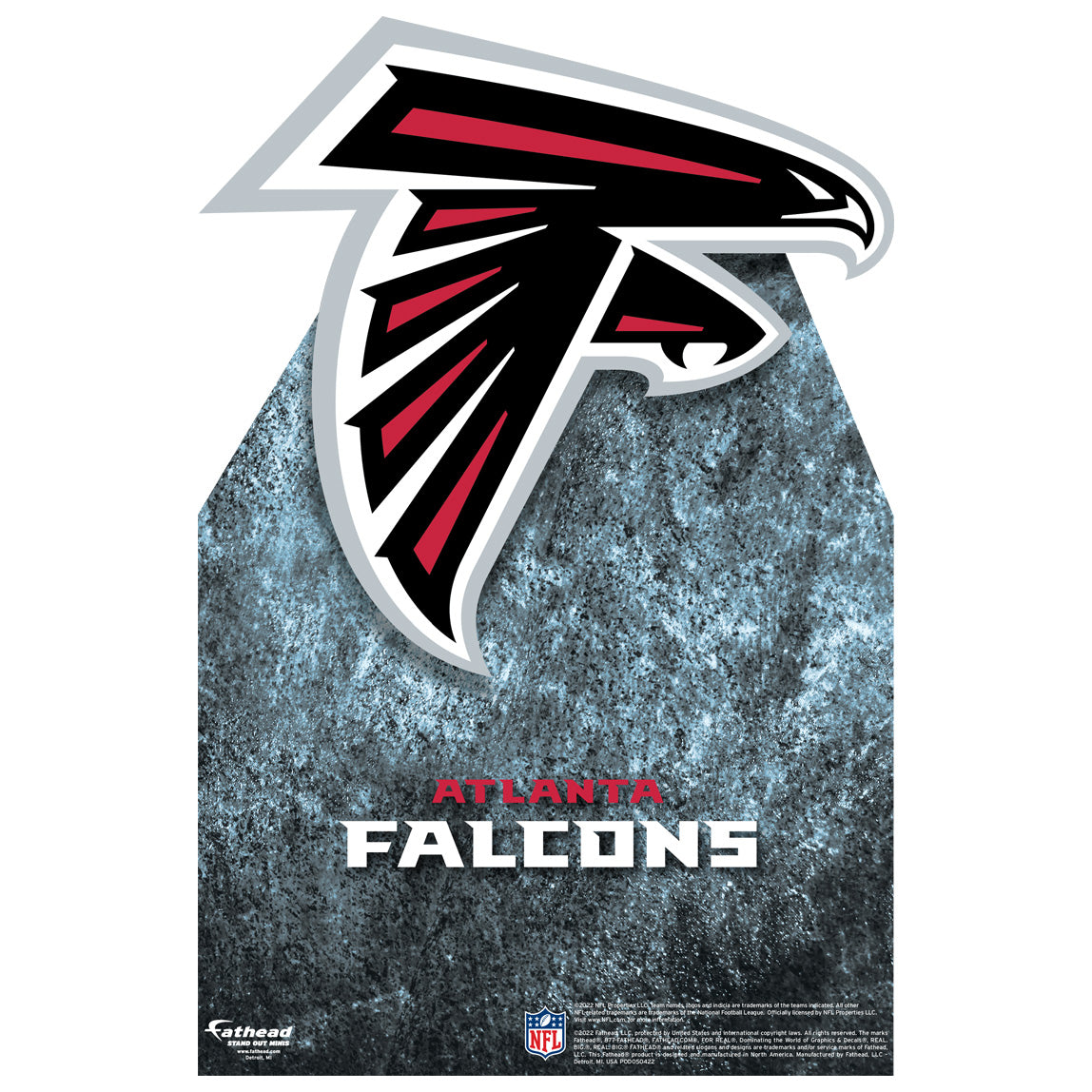 Atlanta Falcons: 2022 Logo Mini Cardstock Cutout - Officially Licensed NFL  Stand Out