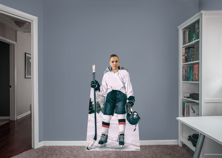 Sports: Hockey Stand In Life-Size Foam Core Cutout - Stand Out
