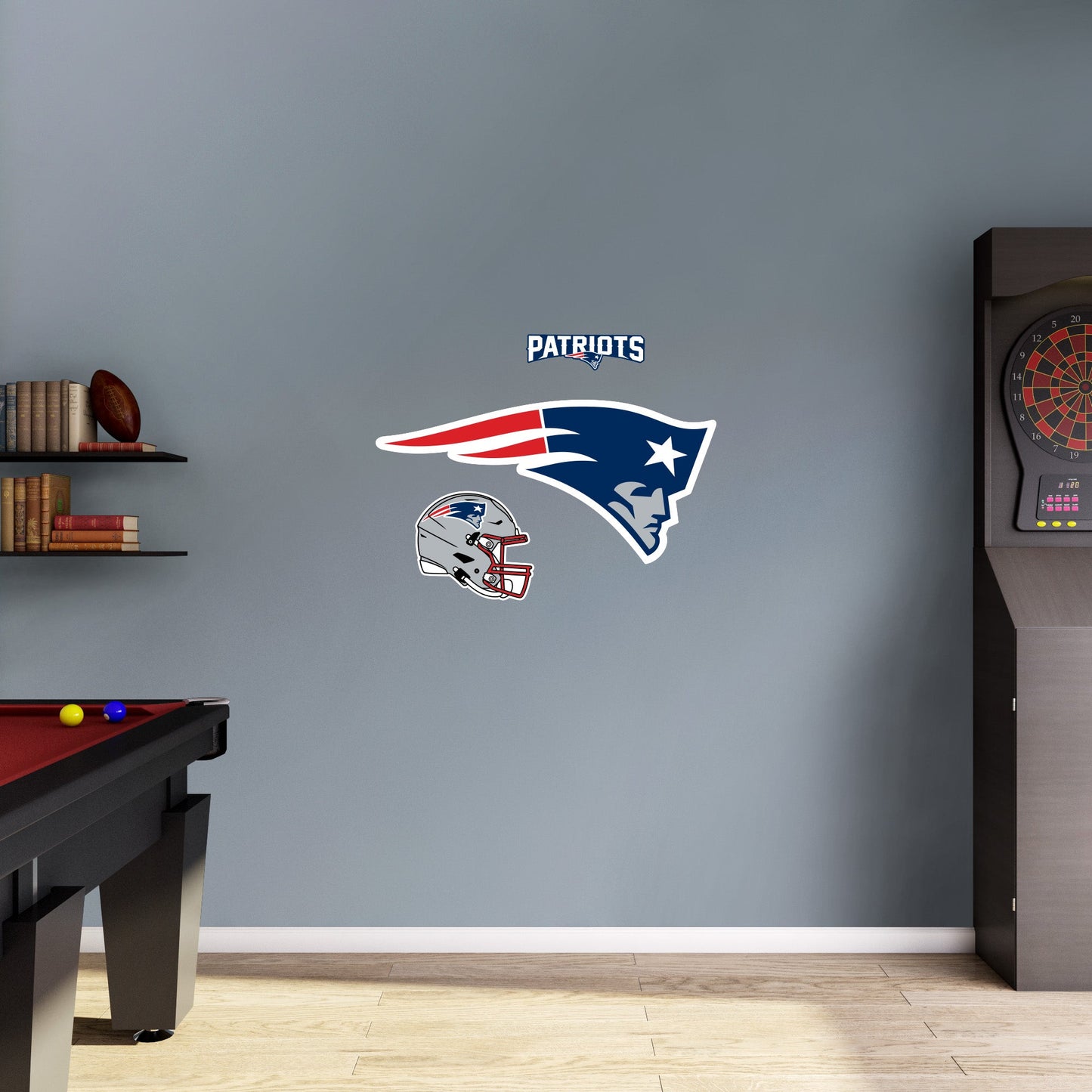 New England Patriots:   Logo        - Officially Licensed NFL Removable     Adhesive Decal