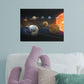 Planets: Planets Mural        -   Removable     Adhesive Decal