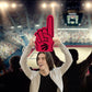 Toronto Raptors: Foamcore Foam Finger Foam Core Cutout - Officially Licensed NBA Big Head