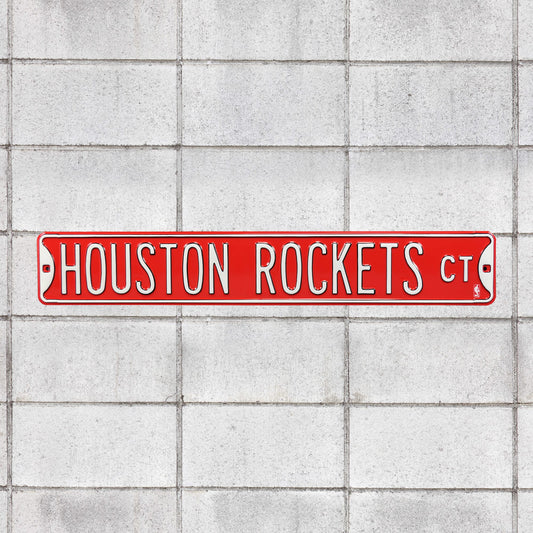 Houston Rockets: Court - Officially Licensed NBA Metal Street Sign