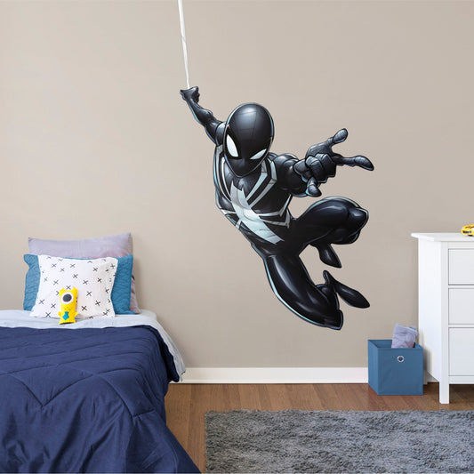 Spider-Man: Symbiote Black Suit - Officially Licensed Removable Wall Decal