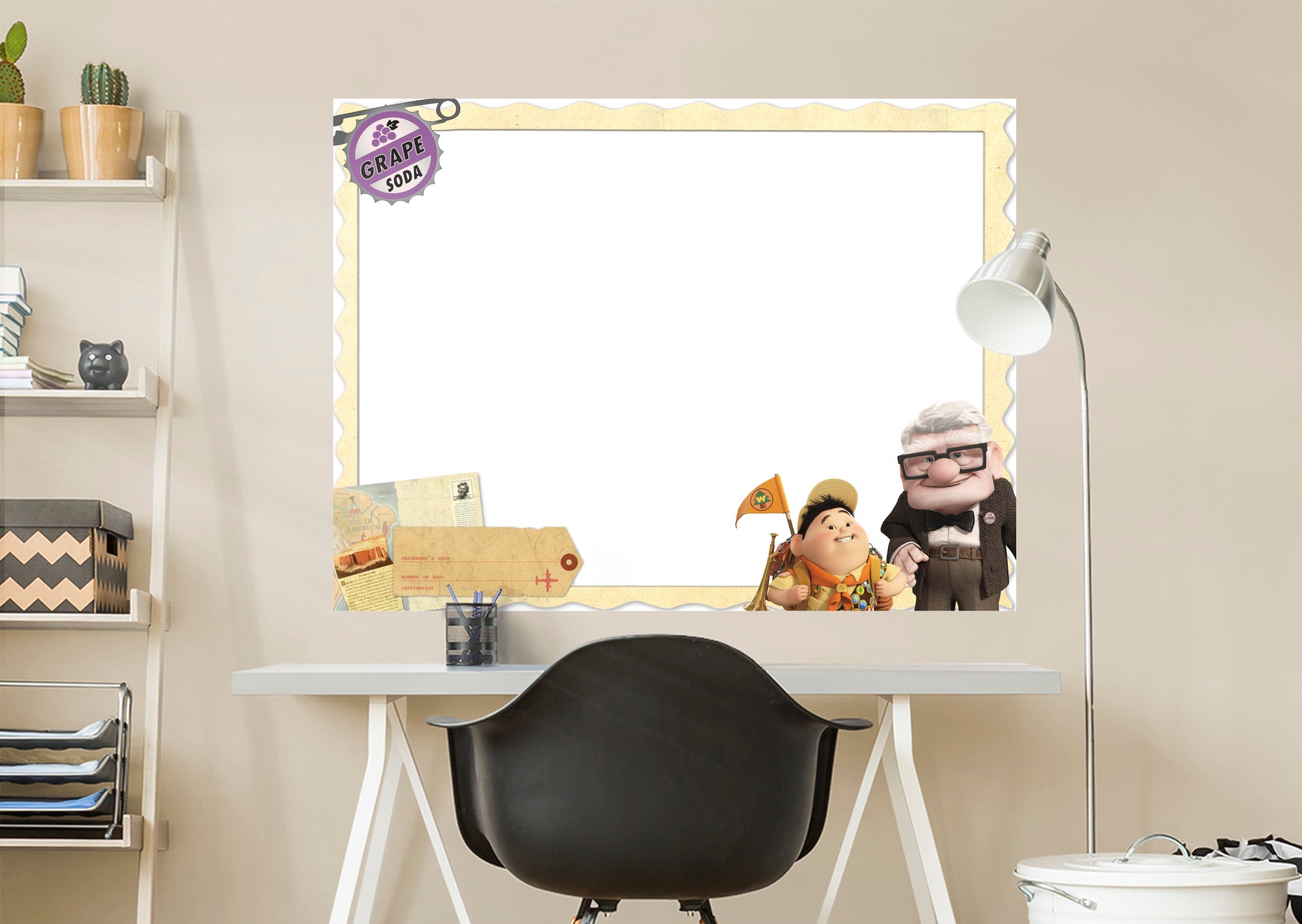 UP: Scrapbook Dry Erase - Officially Licensed Disney Removable Wall Ad ...