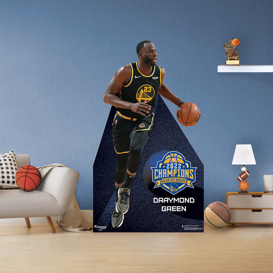 Golden State Warriors: Draymond Green 2022 Champions  Life-Size   Foam Core Cutout  - Officially Licensed NBA    Stand Out