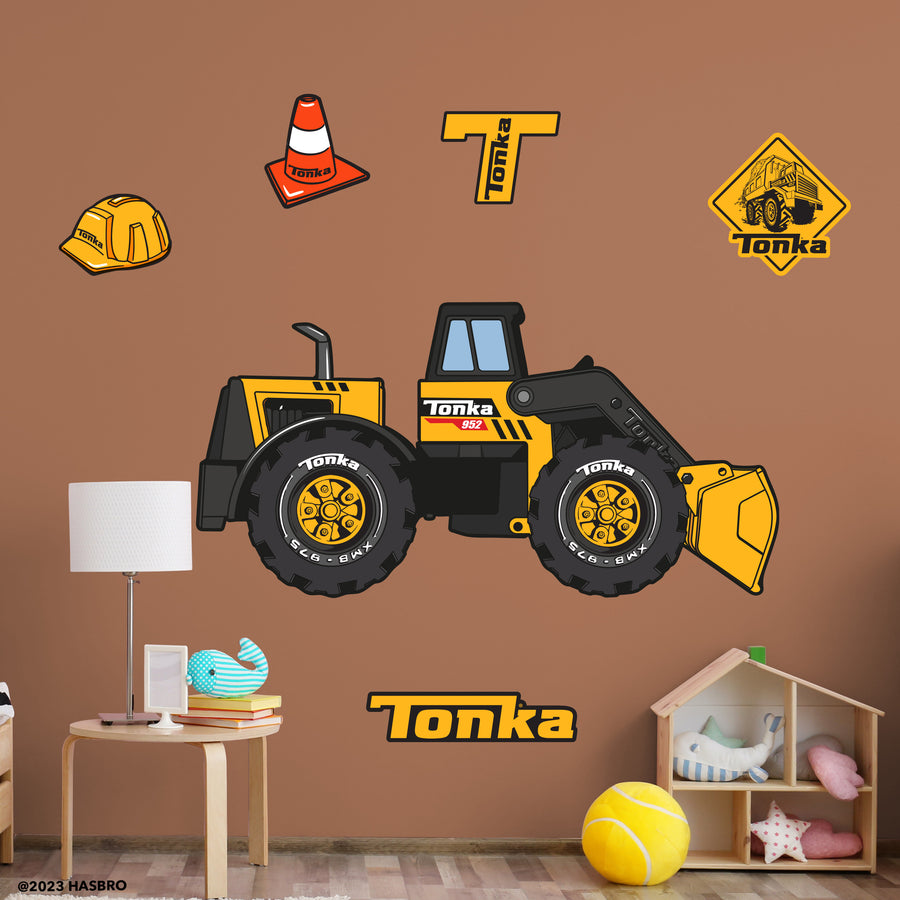 Frontloader - RealBig Classic RealBig Collection - Official Hasbro - Reusable Vinyl Wall Decals