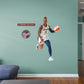 Indiana Fever: Tiffany Mitchell         - Officially Licensed WNBA Removable Wall   Adhesive Decal
