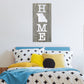 Home Products: Missouri Vinyl State Home Signs        -   Removable     Adhesive Decal