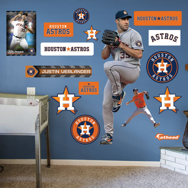 Houston Astros: Justin Verlander Foam Core Cutout - Officially License –  Fathead