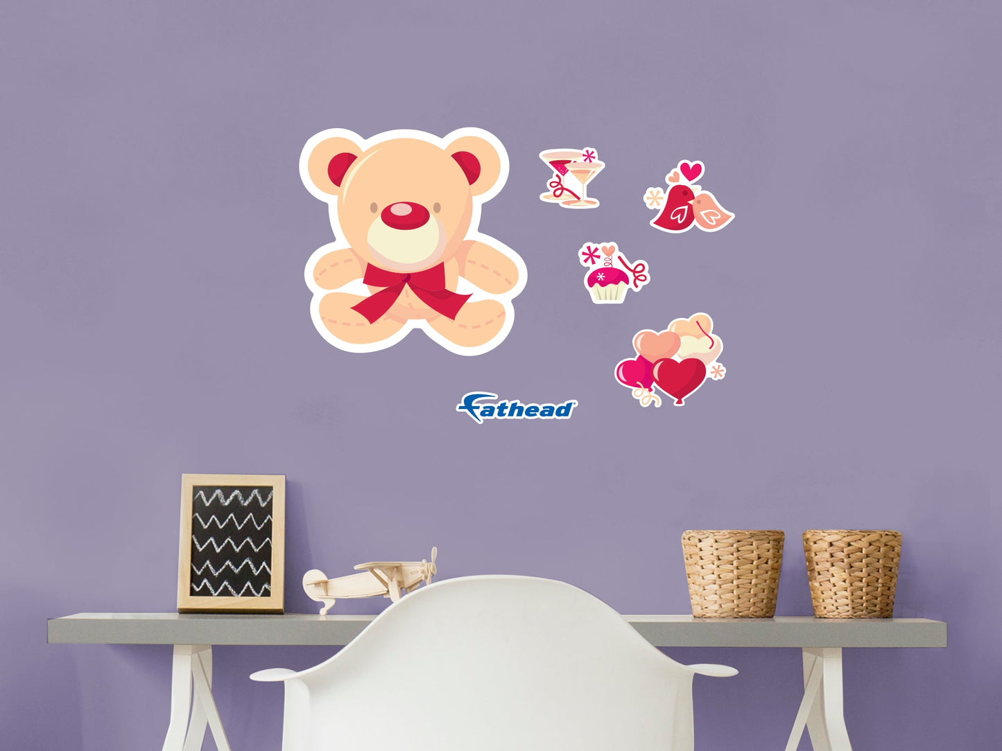 Valentine's Day: Lovely Icon - Removable Adhesive Decal
