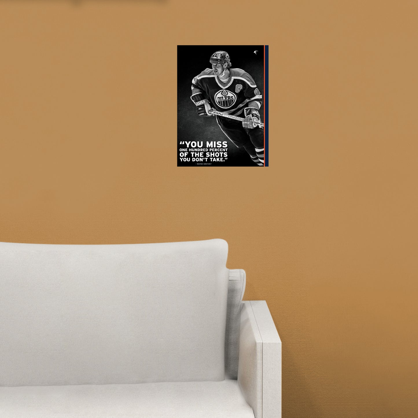 Edmonton Oilers: Wayne Gretzky 2022 Inspirational Poster        - Officially Licensed NHL Removable     Adhesive Decal