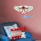 Christmas: Ribbon with Pinecones Icon - Removable Adhesive Decal
