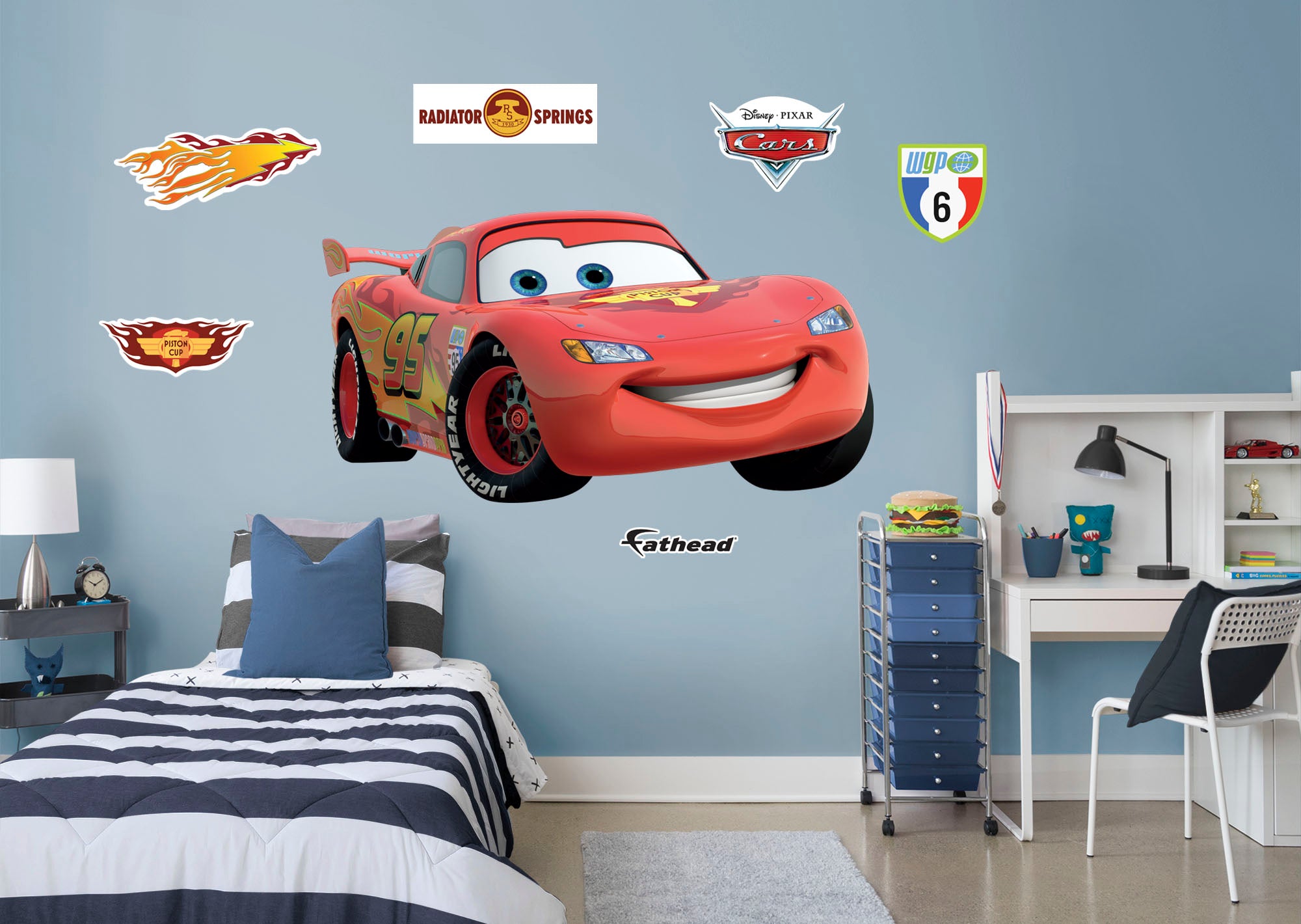 Lightning mcqueen sales fathead