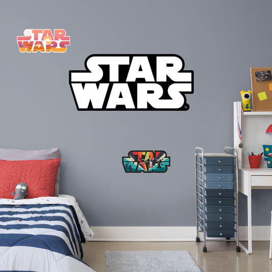 Primary Logo  - Officially Licensed Star Wars Removable Wall Decal