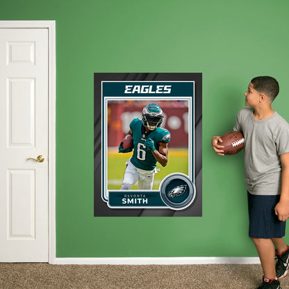 NFL Philadelphia Eagles Devonta Smith Poster Wall Art Philadelphia