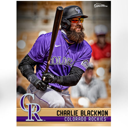 Colorado Rockies: Charlie Blackmon 2022 Life-Size Foam Core Cutout -  Officially Licensed MLB Stand Out