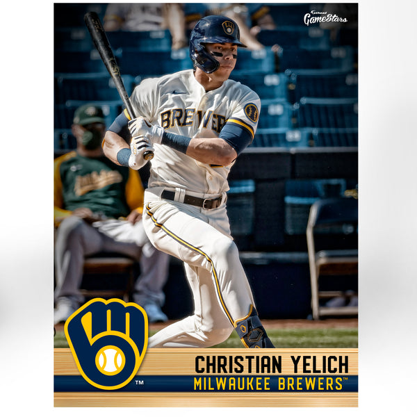 Milwaukee Brewers: Christian Yelich 2023 City Connect - Officially Lic –  Fathead