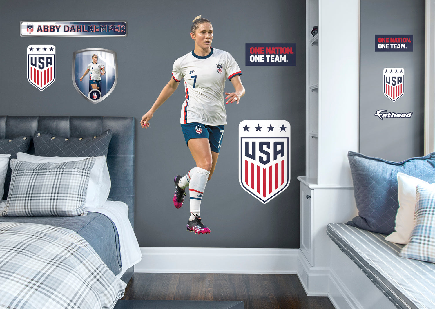 USA Soccer Wall Decals