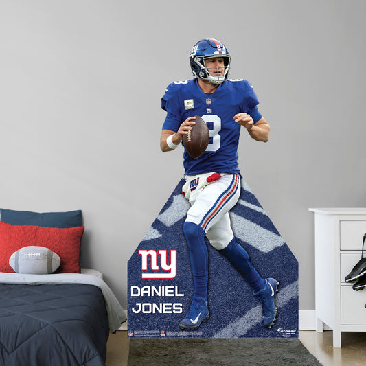 New York Giants: Daniel Jones   Life-Size   Foam Core Cutout  - Officially Licensed NFL    Stand Out