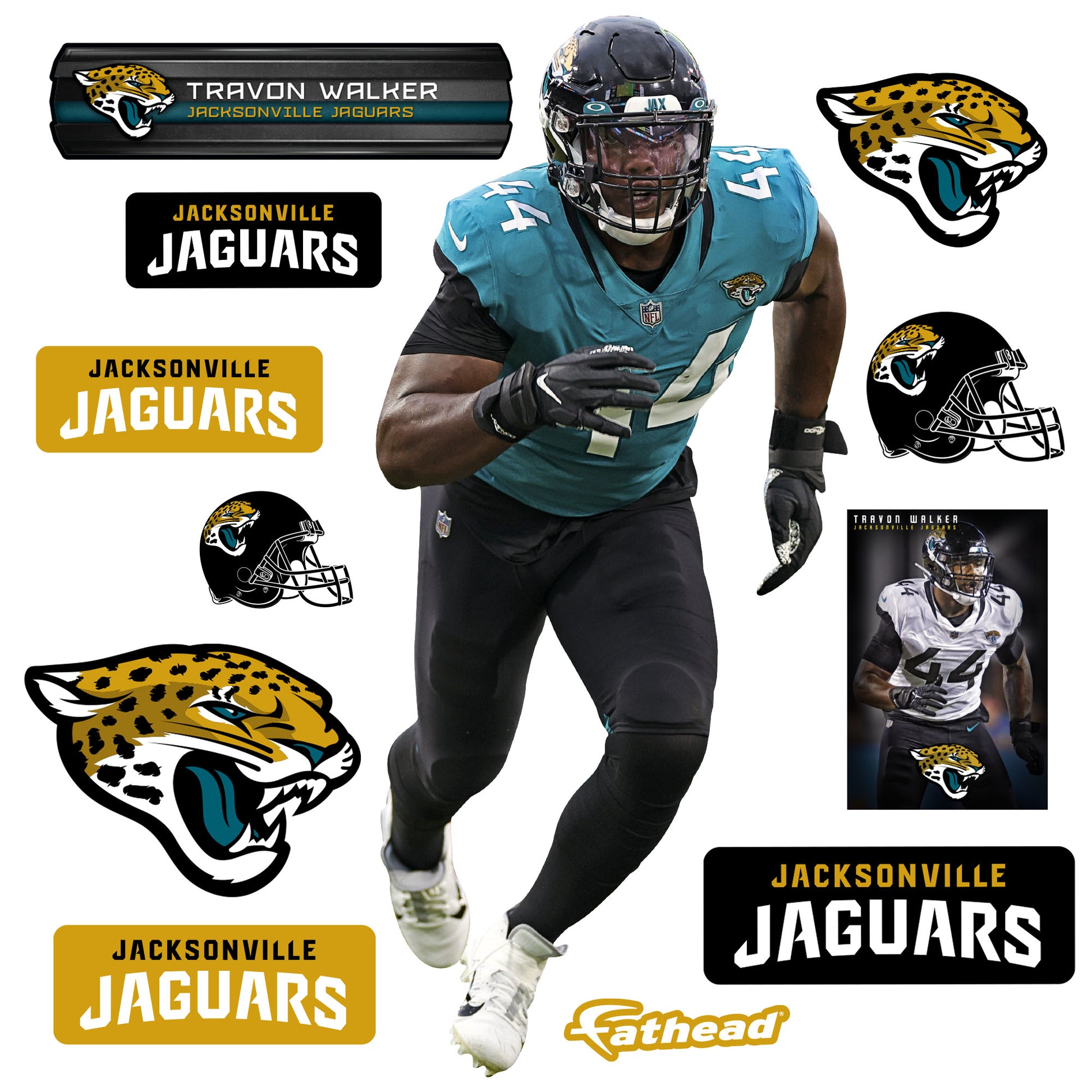 Jacksonville Jaguars: Travon Walker 2022 - Officially Licensed NFL