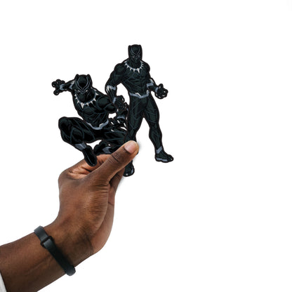 Sheet of 5 -Avengers: BLACK PANTHER Minis        - Officially Licensed Marvel Removable    Adhesive Decal