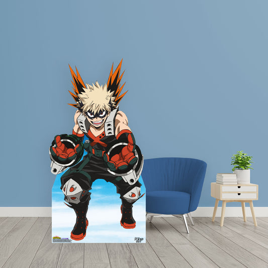 My Hero Academia: Bakugo Life-Size   Foam Core Cutout  - Officially Licensed Funimation    Stand Out