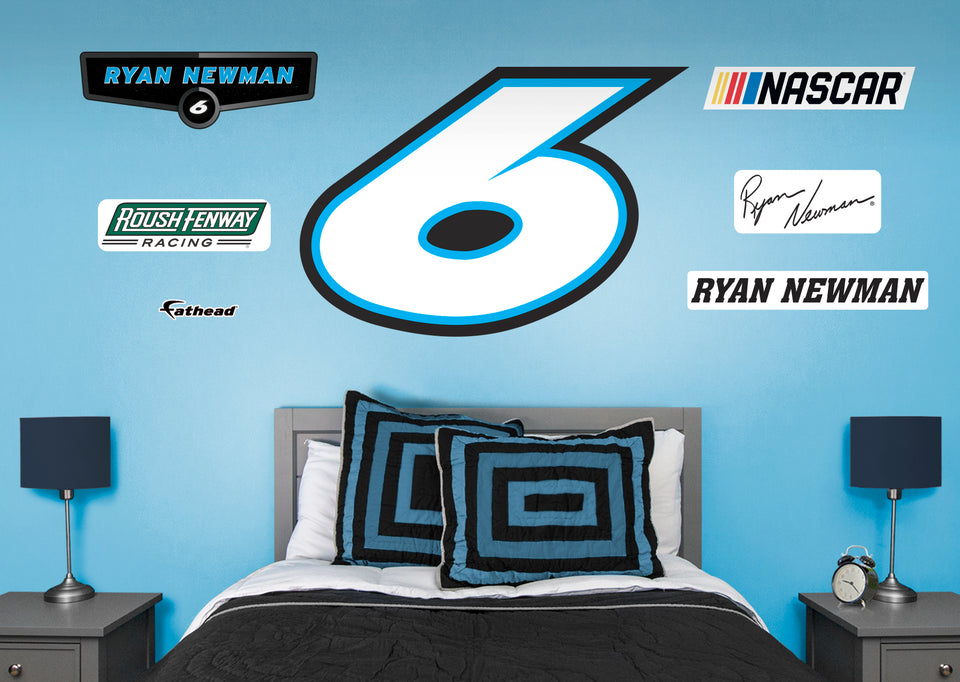 Giant Logo + 5 Decals (51"W x 35"H)