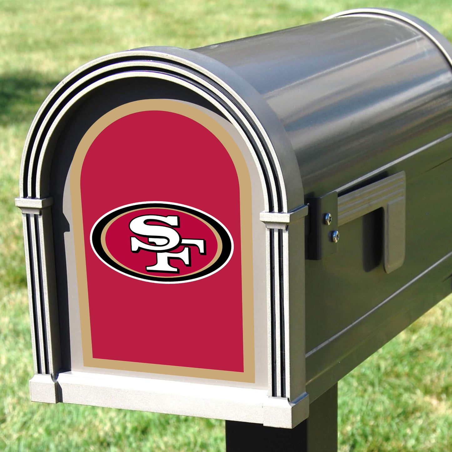 San Francisco 49ers:  Mailbox Logo        - Officially Licensed NFL    Outdoor Graphic