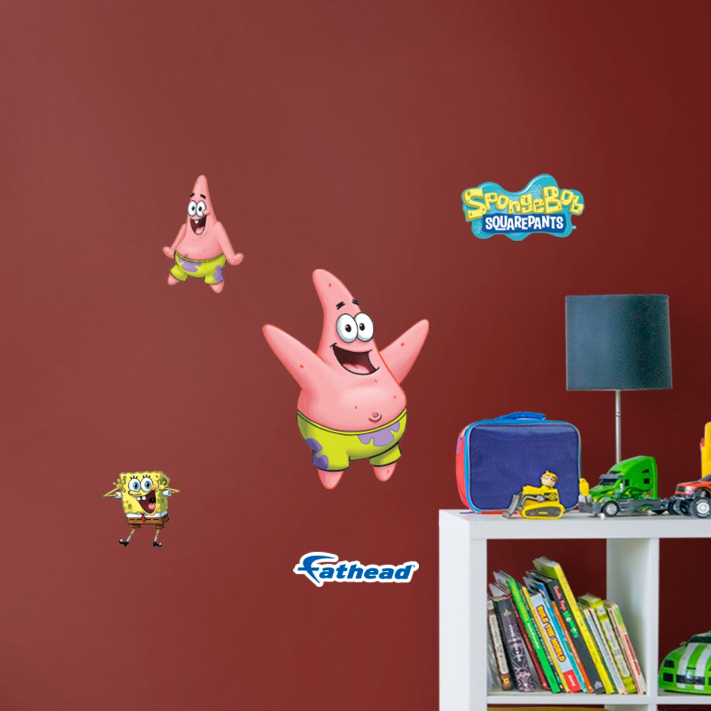 SpongeBob Squarepants: Patrick RealBigs - Officially Licensed Nickelodeon Removable Adhesive Decal