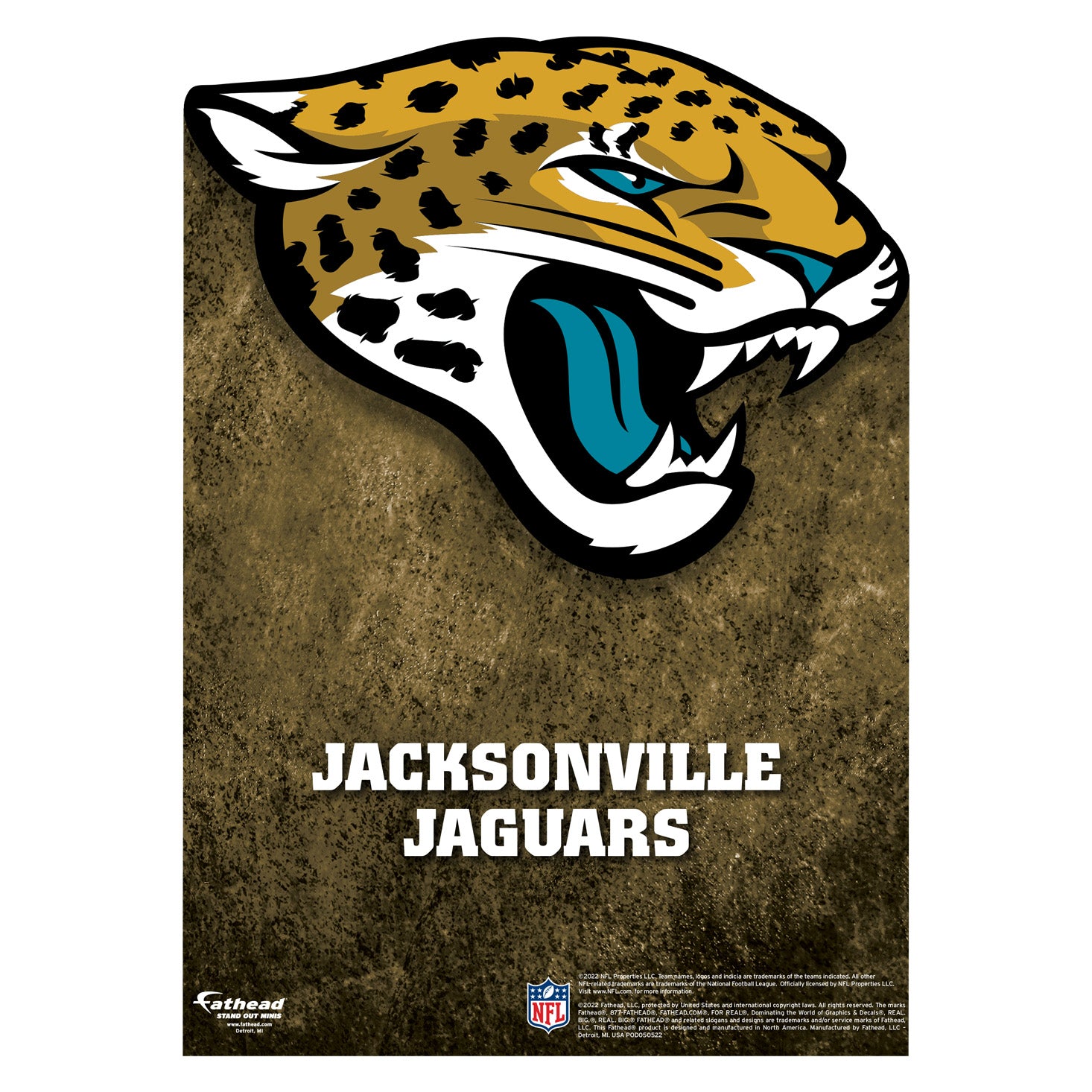Jacksonville Jaguars: 2022 Logo Mini Cardstock Cutout - Officially Lic –  Fathead