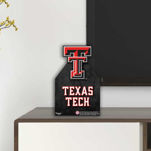 Texas Tech Red Raiders: Mini Cardstock Cutout - Officially Licensed NCAA Stand Out