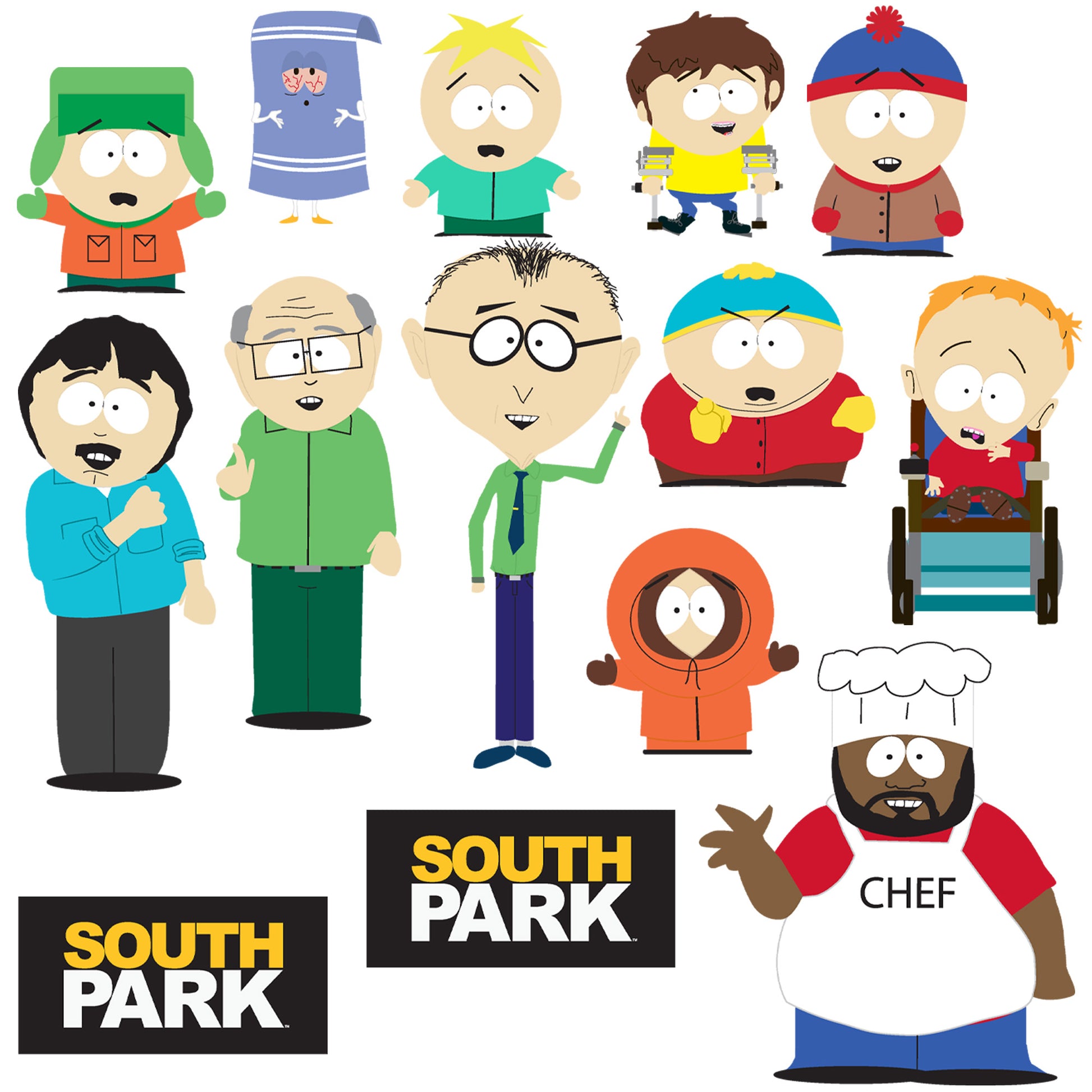 South Park characters smile | Poster