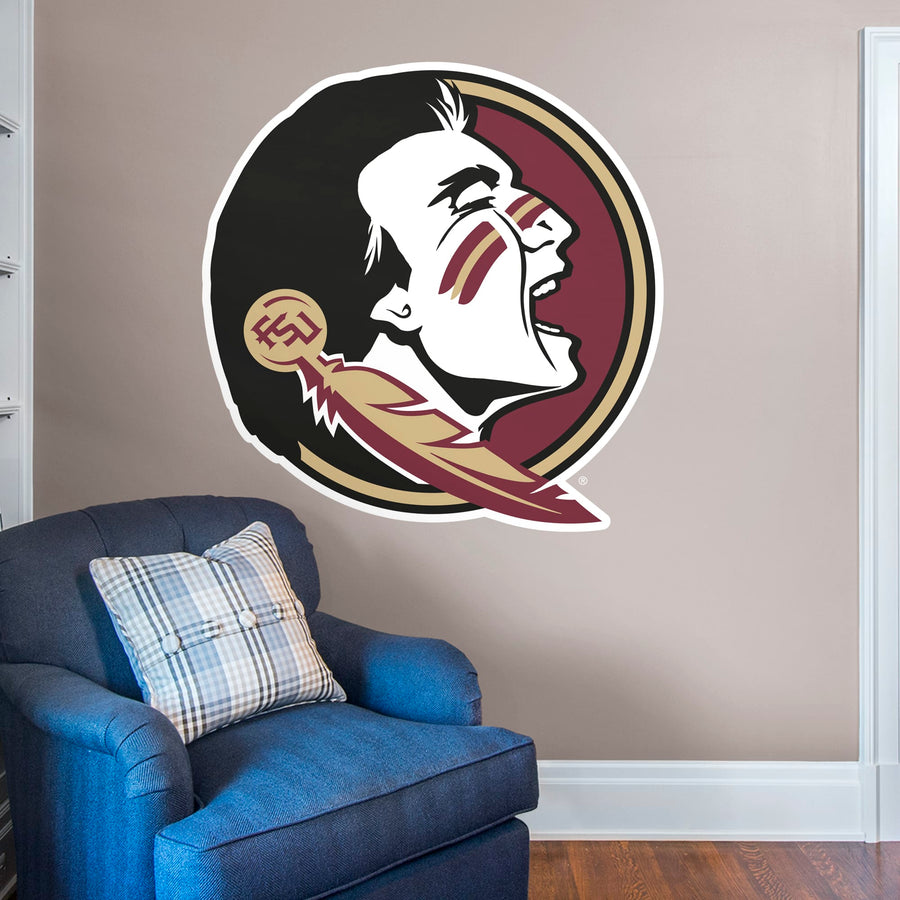 Florida State Seminoles - RealBig Logo Collection - Official NCAA - Reusable Vinyl Wall Decals