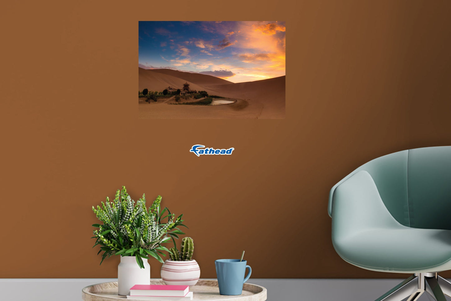 Generic Scenery: Hidden Place Poster - Removable Adhesive Decal