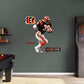 Cincinnati Bengals: Ickey Woods Legend        - Officially Licensed NFL Removable     Adhesive Decal