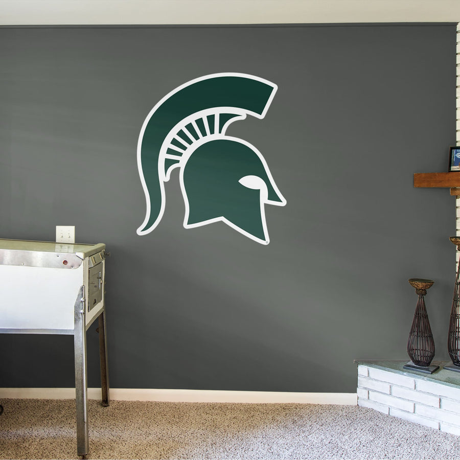 Michigan State Spartans - RealBig Logo Collection - Official NCAA - Reusable Vinyl Wall Decals