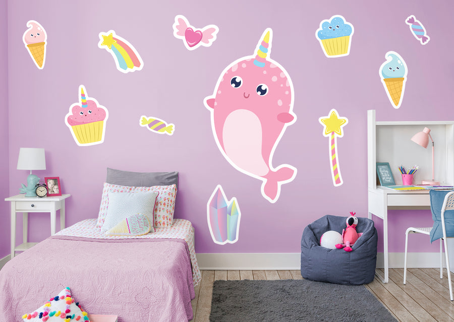 Life-Size Character +10 Decals  (32"W x 61"H)