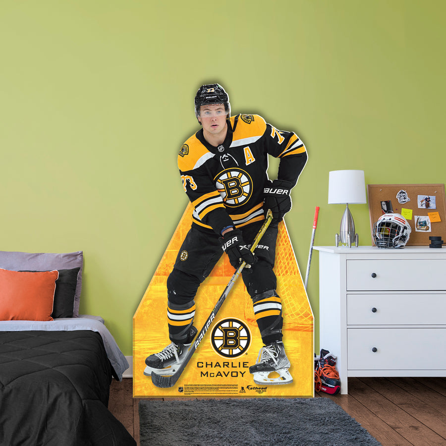 Charlie McAvoy - Life-Size Stand Out - Official NHL - Boston Bruins - Foam Core Cutout