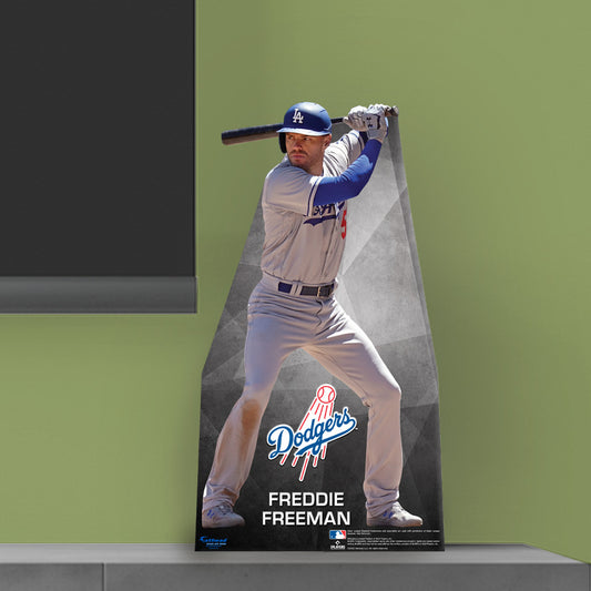 Los Angeles Dodgers: Freddie Freeman   Mini   Cardstock Cutout  - Officially Licensed MLB    Stand Out