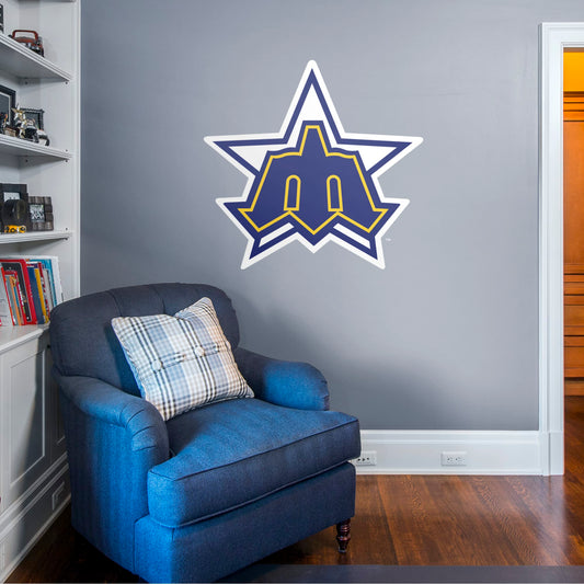 Seattle Mariners: Classic Logo - Officially Licensed MLB Removable Wall Decal