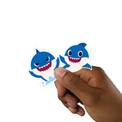 Baby Shark: Daddy Shark Minis        - Officially Licensed Nickelodeon Removable     Adhesive Decal