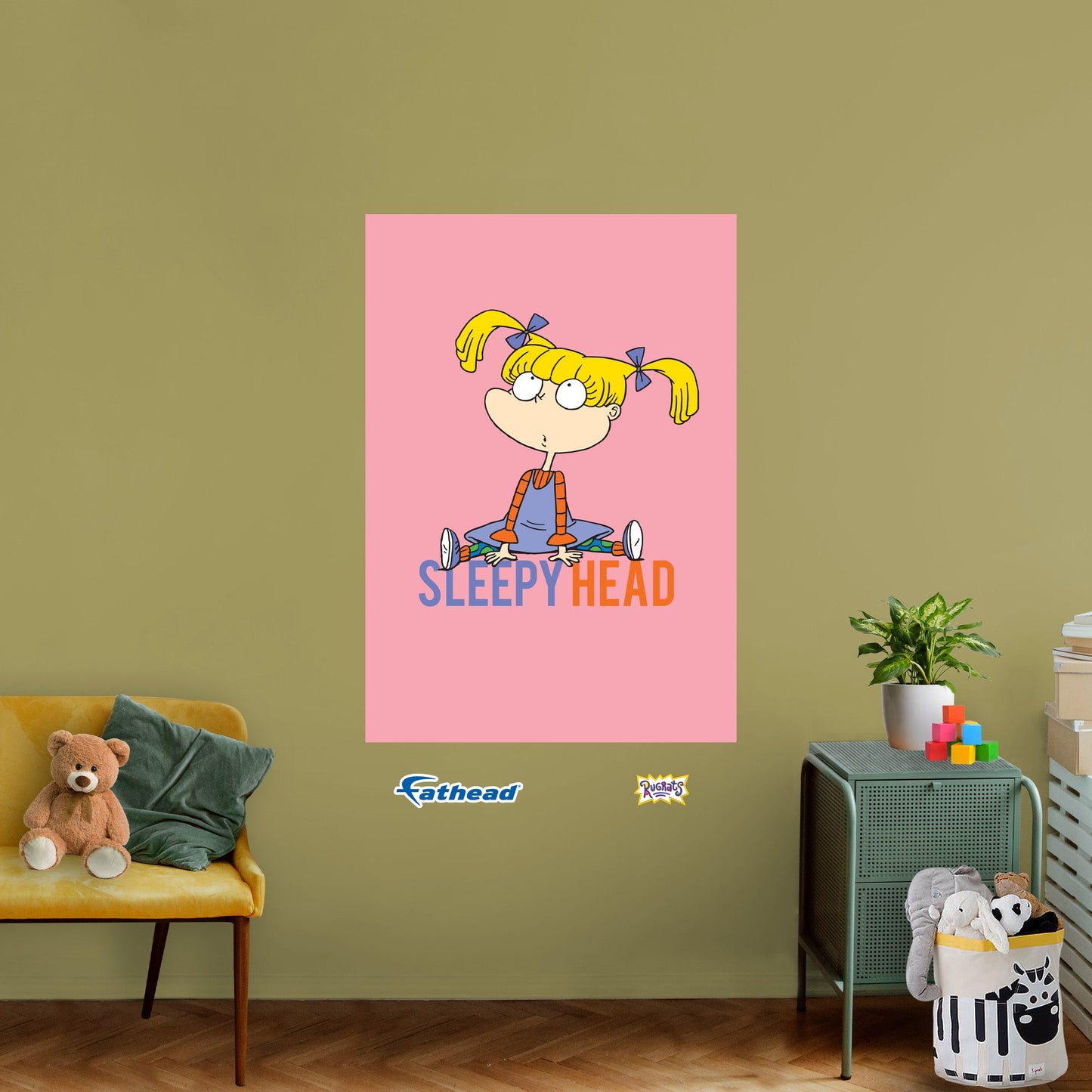 Rugrats: Sleepy Head Poster - Officially Licensed Nickelodeon Removable Adhesive Decal