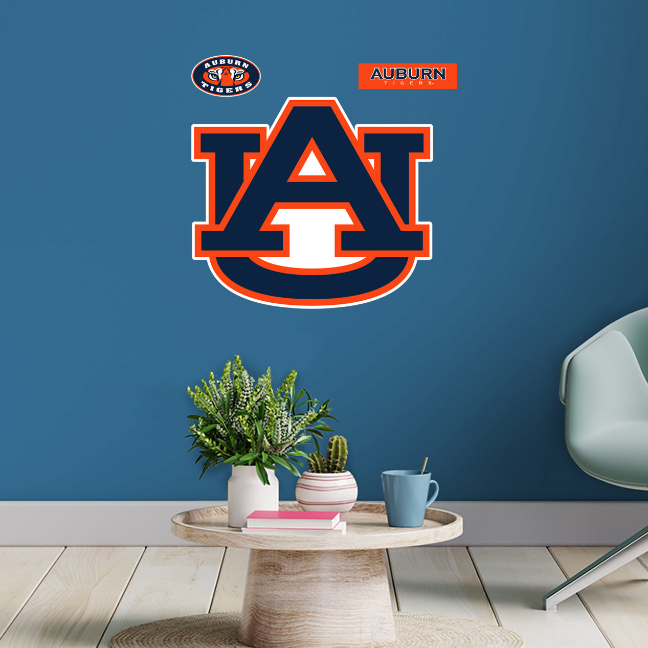 Auburn Tigers: Logo - Officially Licensed NCAA Removable Adhesive Decal