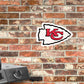 Kansas City Chiefs:  Alumigraphic Logo        - Officially Licensed NFL    Outdoor Graphic