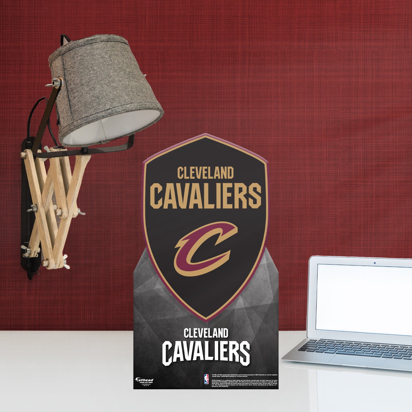 Cleveland Cavaliers: Logo Mini Cardstock Cutout - Officially Licensed NBA Stand Out