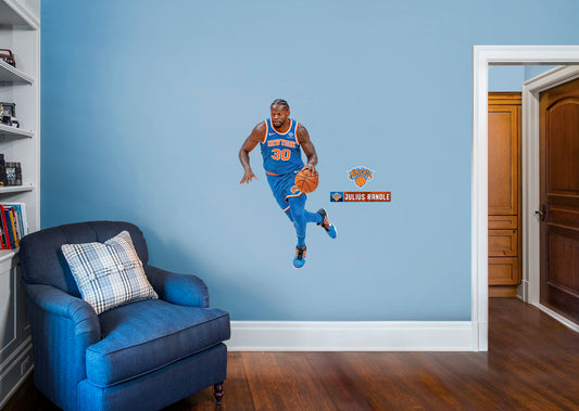 New York Knicks: Julius Randle NBA Julius Randle         - Officially Licensed NBA Removable Wall   Adhesive Decal