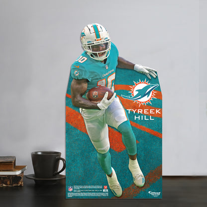 Miami Dolphins: Tyreek Hill   Mini   Cardstock Cutout  - Officially Licensed NFL    Stand Out