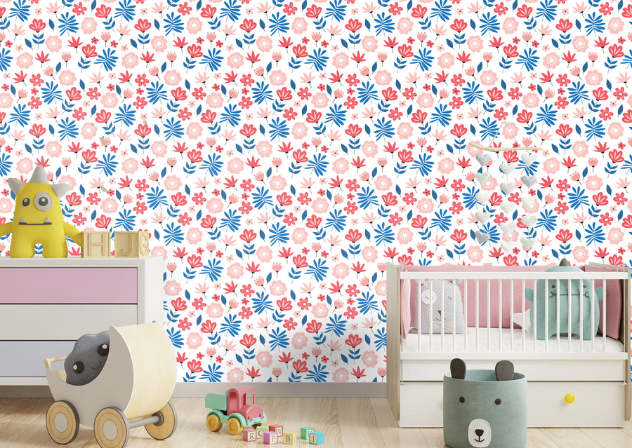 Children:  Florian Kids        -    Peel & Stick Wallpaper