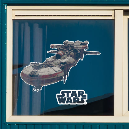 Tantive IV_back Window Clings - Officially Licensed Star Wars Removable Window Static Decal
