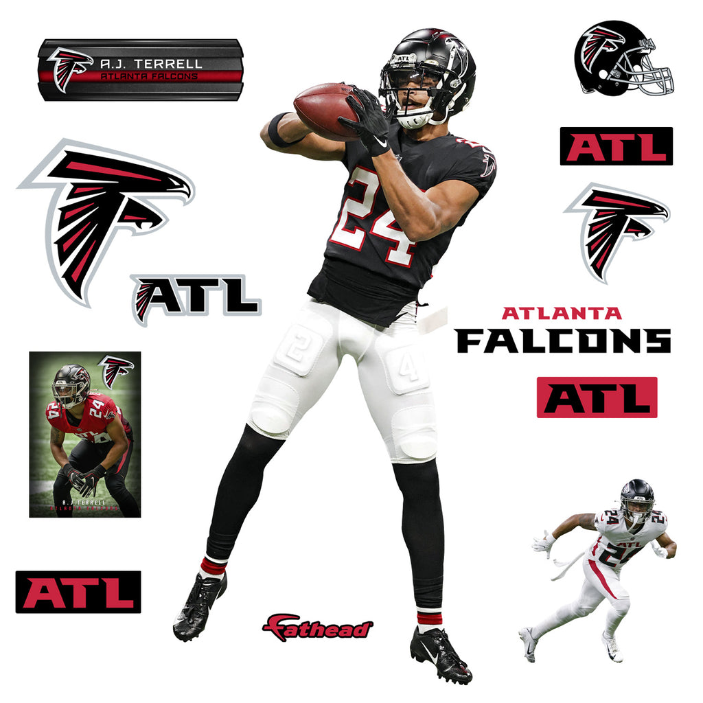 Life-Size Athlete +12 Decals (38"W x 78"H)